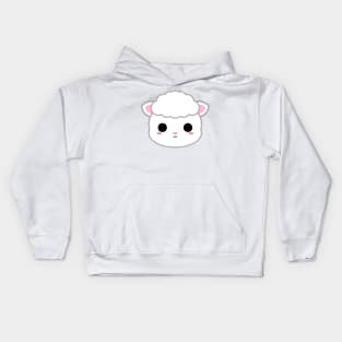 Cute White Sheep Kids Hoodie